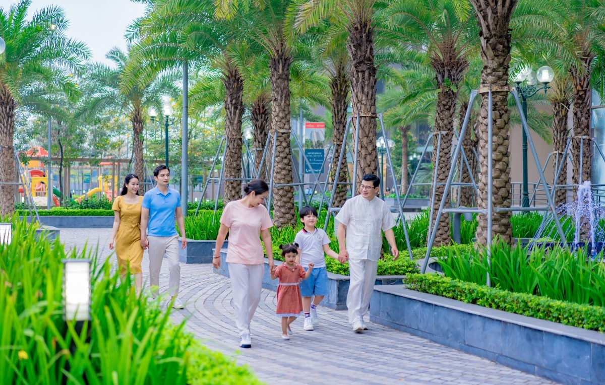 UDIC Westlake thừa hưởng yếu tố xanh từ Ciputra.