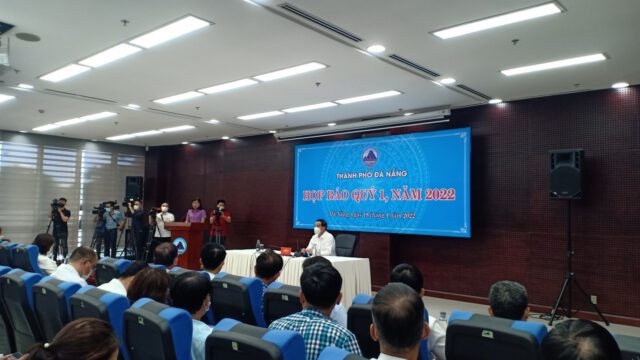 Quang cảnh buổi họp báo