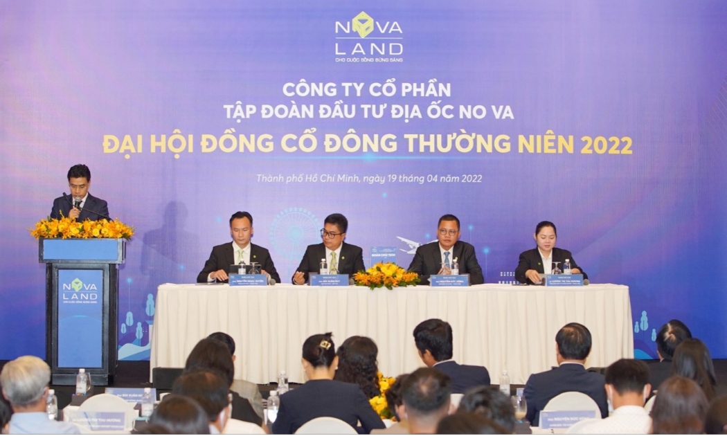 Đại hội đồng cổ đông Novaland diễn ra sáng 19/4.