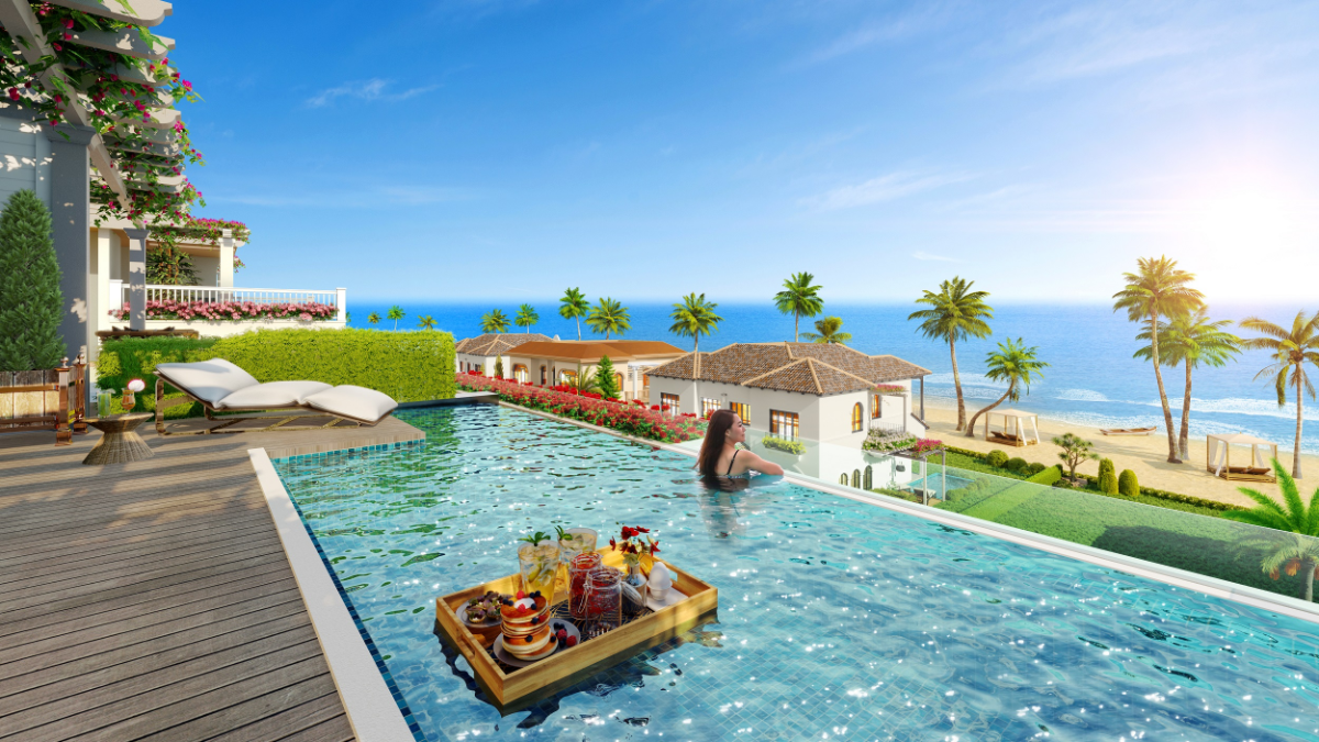 Biệt thự sở hữu tầm nh&igrave;n Panorama tại thuộc dự &aacute;n NovaWorld Ho Tram.