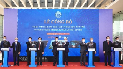  Intelligent Operation Center launched in Binh Duong