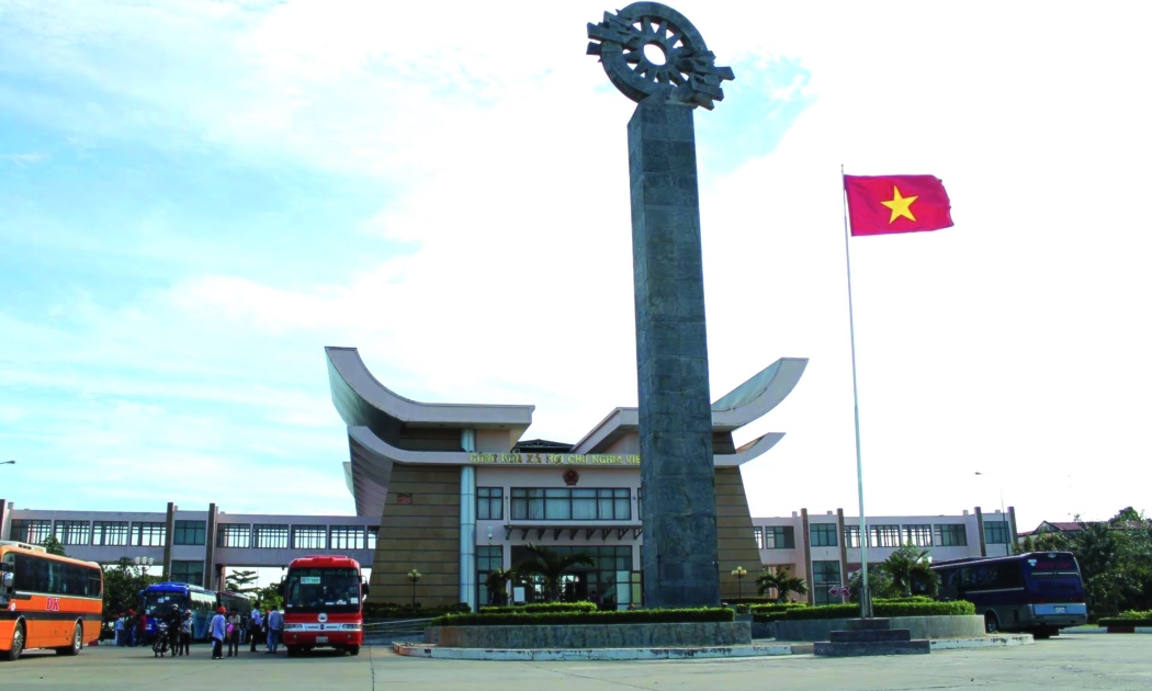 Cửa khẩu Mộc Bài, tỉnh Tây Ninh.