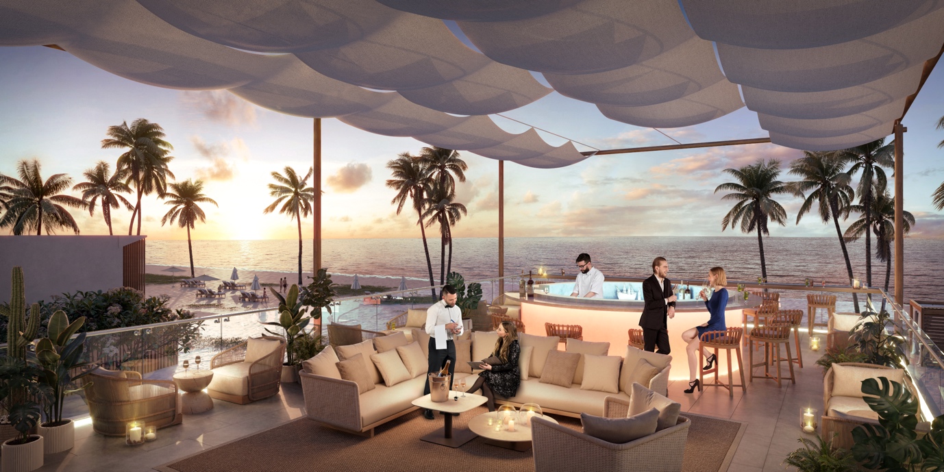 Sunrise Bar - Tiện &iacute;ch thượng lưu tại Shantira Beach Resort & Spa.