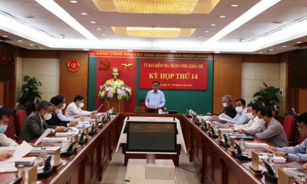 Ủy ban Kiểm tra Trung ương họp Kỳ thứ 14 - Ảnh: UBKTTƯ