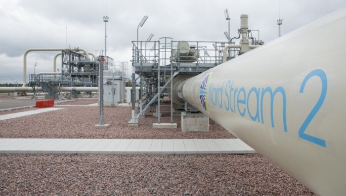 Nord Stream 2 hoàn thành vào 9/2021 nhưng chưa thể đi vào hoạt động - Ảnh: AP