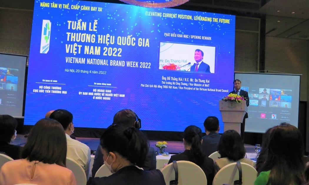 Thứ trưởng Bộ Công Thương Đỗ Thắng Hải phát biểu tại Lễ khai mạc.
