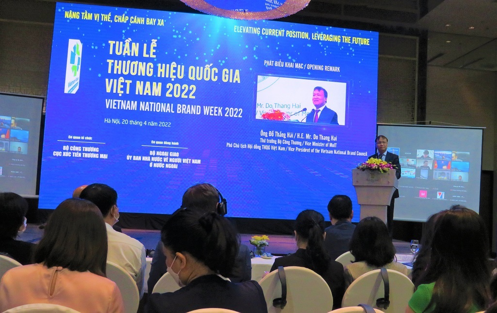 Thứ trưởng Bộ Công Thương Đỗ Thắng Hải phát biểu tại Lễ khai mạc.