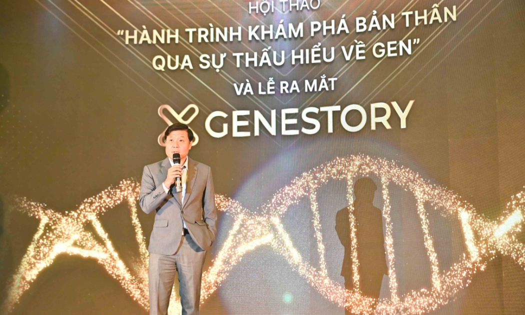 GS. Vũ Hà Văn (Đồng sáng lập và thành viên HĐQT Công ty GeneStory) kỳ vọng giải pháp sẽ thúc đẩy y học dự phòng, nâng cao chất lượng sống và giảm bớt gánh nặng y tế cho mỗi gia đình Việt Nam.