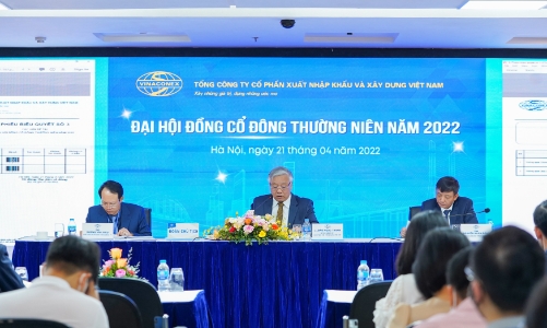 Vinaconex đặt mục tiêu 2022: Lãi sau thuế đạt 269% so với năm 2021