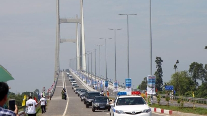 Key transport projects on way in Mekong Delta