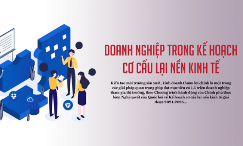 Doanh nghiệp trong kế hoạch cơ cấu lại nền kinh tế