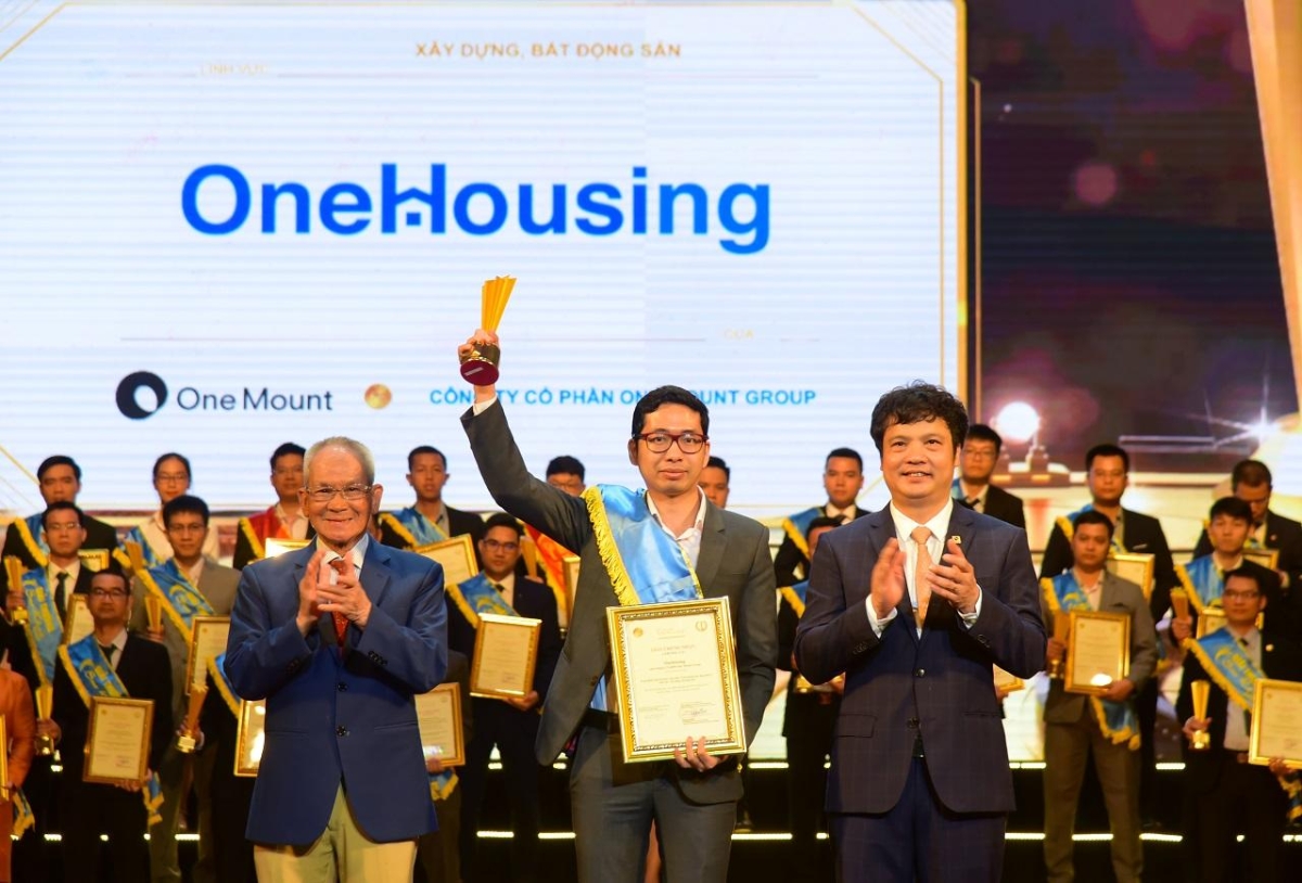 Proptech OneHousing được Hội đồng gi&aacute;m khảo đ&aacute;nh gi&aacute; cao nhờ những giải ph&aacute;p c&ocirc;ng nghệ th&uacute;c đẩy sự minh bạch của thị trường bất động sản.