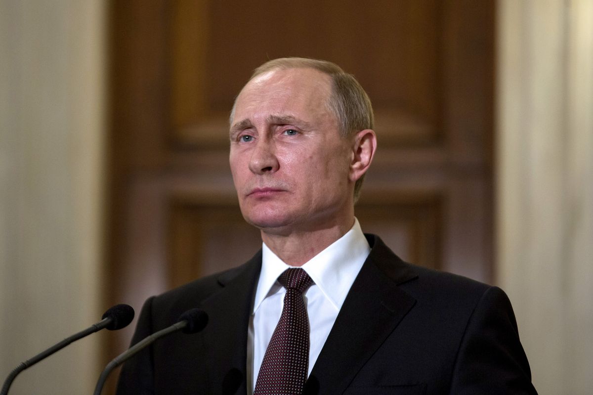 Tổng thống Nga Vladimir Putin - Ảnh: Bloomberg.
