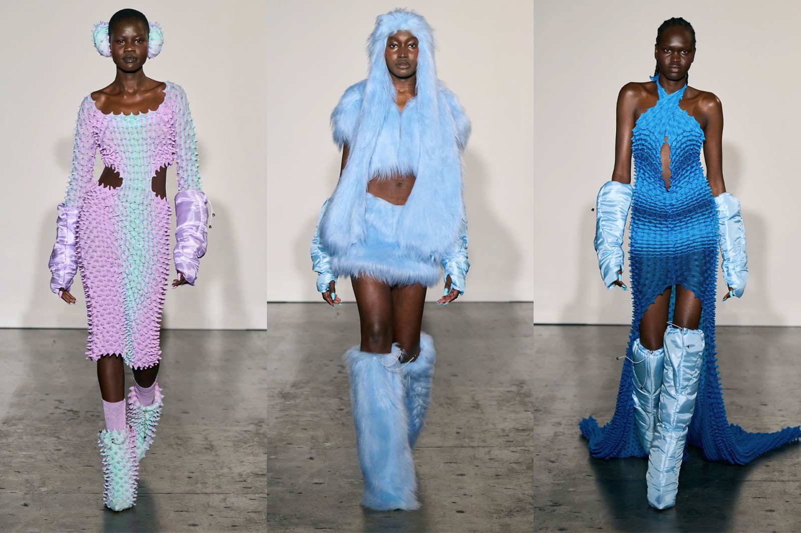 Một số thiết kế của Chet Lo được giới thiệu trong tuần lễ thời trang Thu - Đ&ocirc;ng 2022.