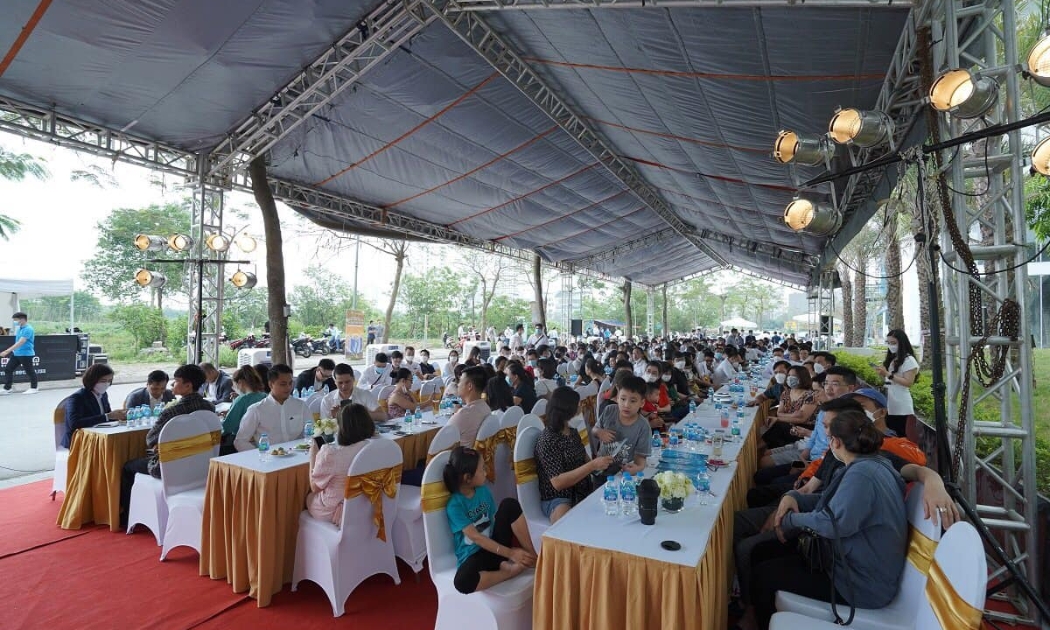 Sự kiện thu hút đông đảo khách hàng có nhu cầu mua nhà ở thực.