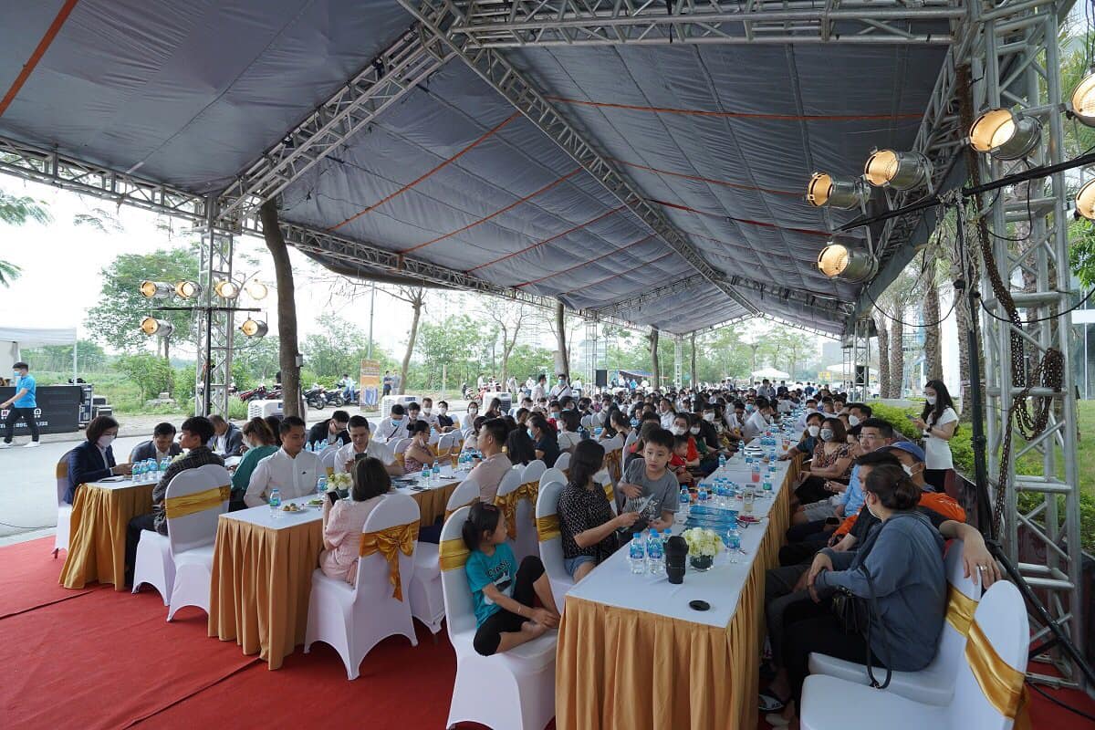 Sự kiện thu hút đông đảo khách hàng có nhu cầu mua nhà ở thực.