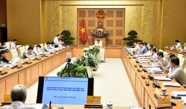 Hội đồng thẩm định đã nhất trí thông qua Quy hoạch điện 8. Ảnh:VGP.
