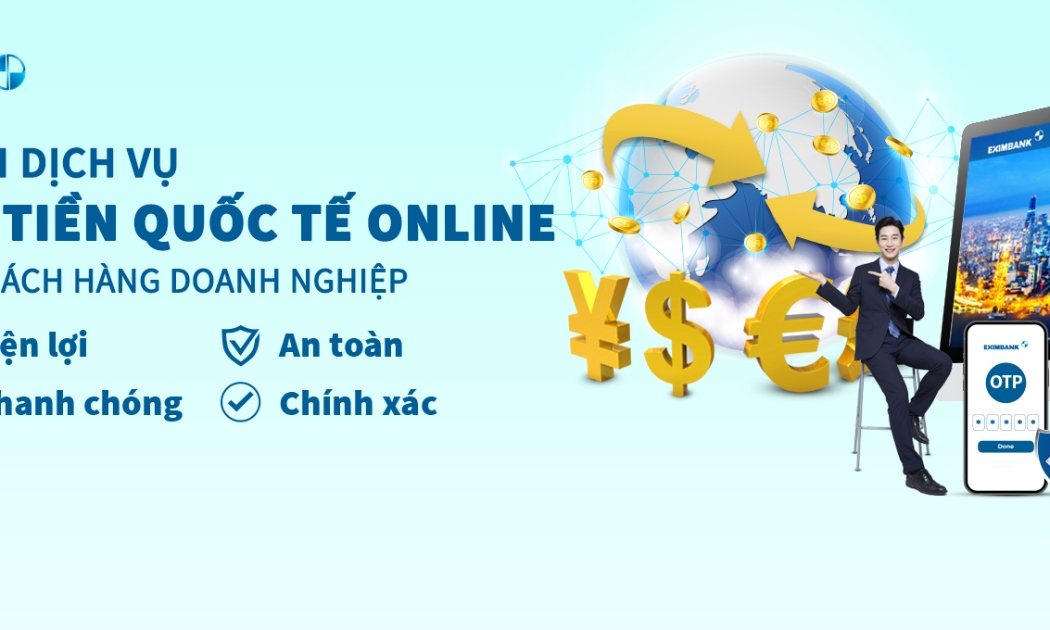 Doanh nghiệp có thể tạo lệnh mua ngoại tệ, điều chỉnh tỷ giá ngoại tệ khi sử dụng tính năng chuyển tiền quốc tế online.