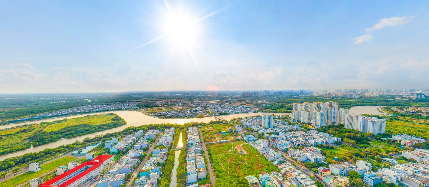 Tầm nhìn thực tế của Viva Plaza về khu đô thị Phú Mỹ Hưng và khu đô thị Zeitgeist.