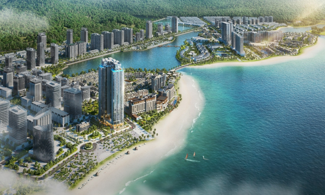 Ảnh phối cảnh dự án À La Carte Halong Bay.