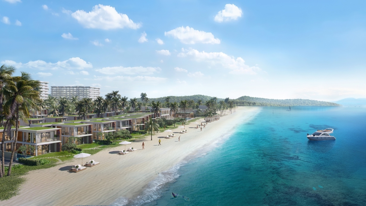 69 căn dinh thự biển LegaSea Villas ôm trọn 1,5ha mặt biển An Bàng.