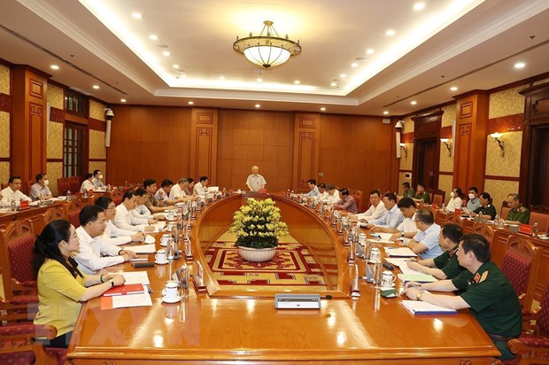 To&agrave;n cảnh cuộc họp - Ảnh: TTXVN