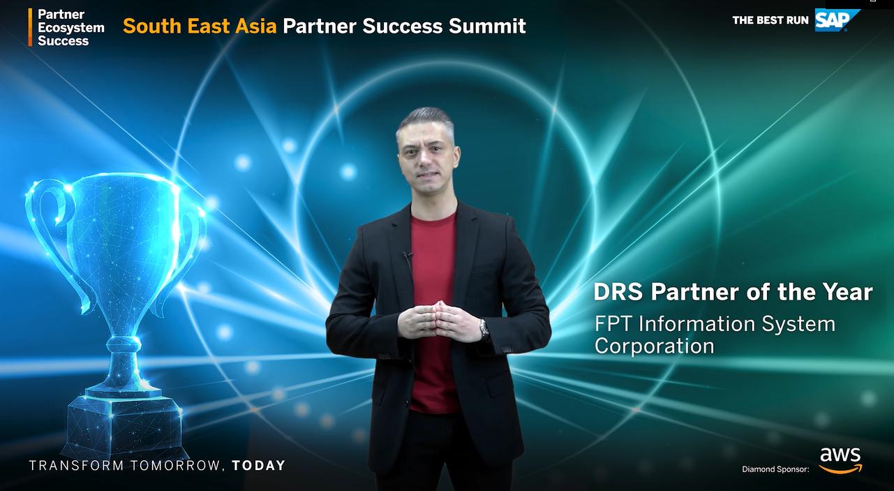 FPT IS l&agrave; đối t&aacute;c c&oacute; doanh số DRS cao nhất năm 2021 tại Việt Nam.