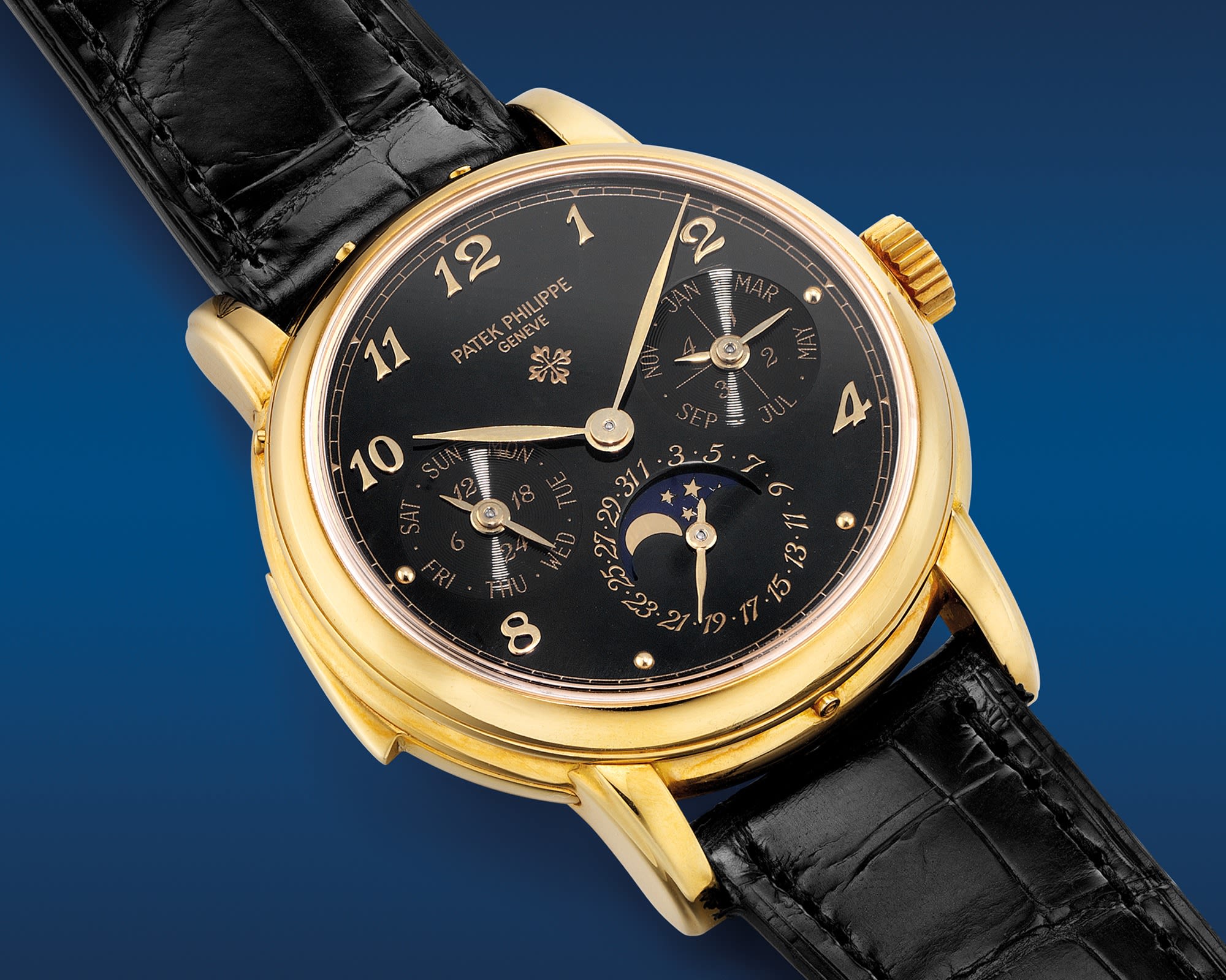 Chiếc đồng hồ Patek Philippe Ref. 3974 ra mắt vào năm 1989 dự kiến sẽ thu về số tiền gần 1 triệu USD cho nhà đấu giá Phillips tại phiên đấu giá sắp tới.