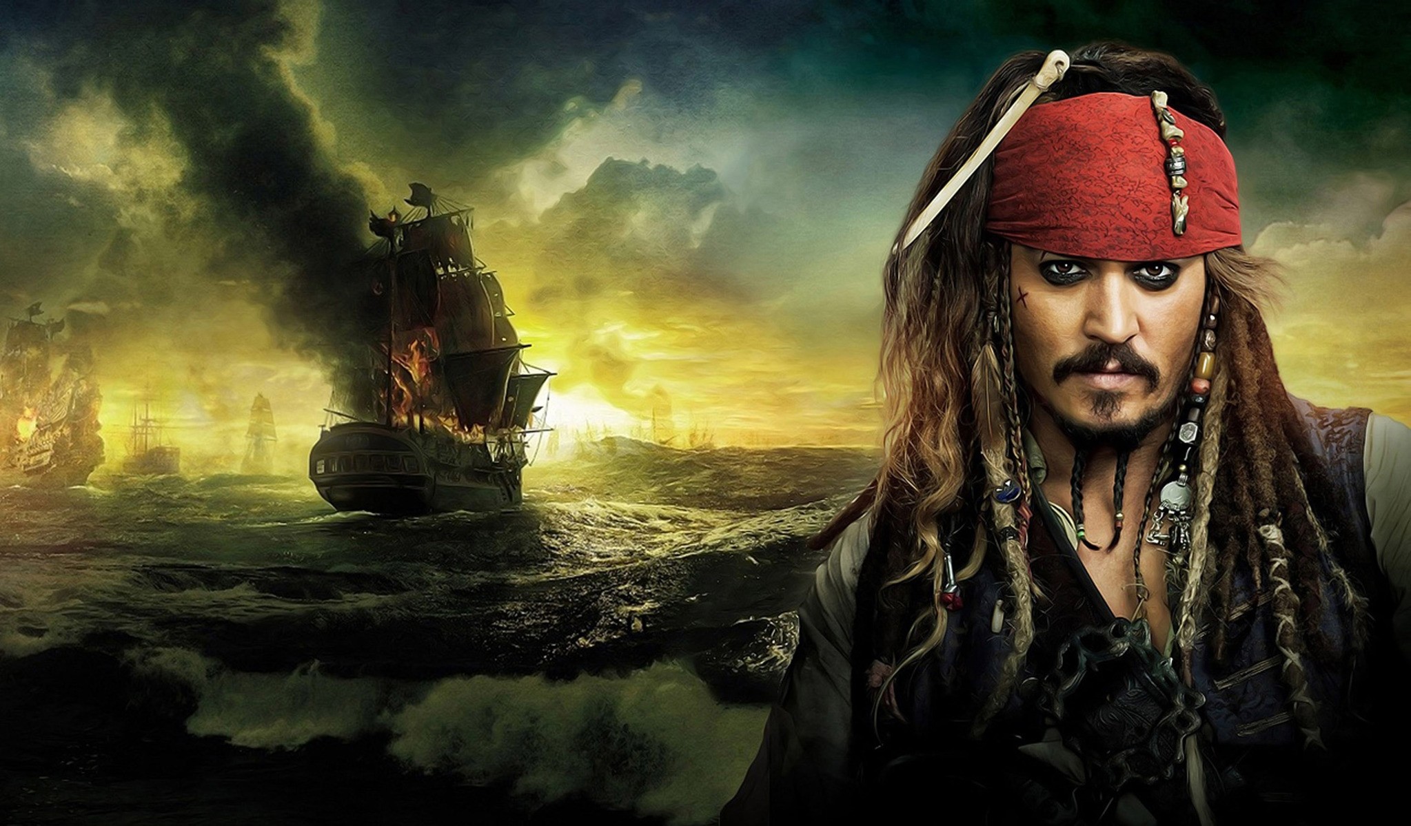 Vai diễn thuyền trưởng Jack Sparrow trong loạt phim Cướp biển vùng Carribean đã mang về cho Johnny Depp khoản thù lao 300 triệu USD.