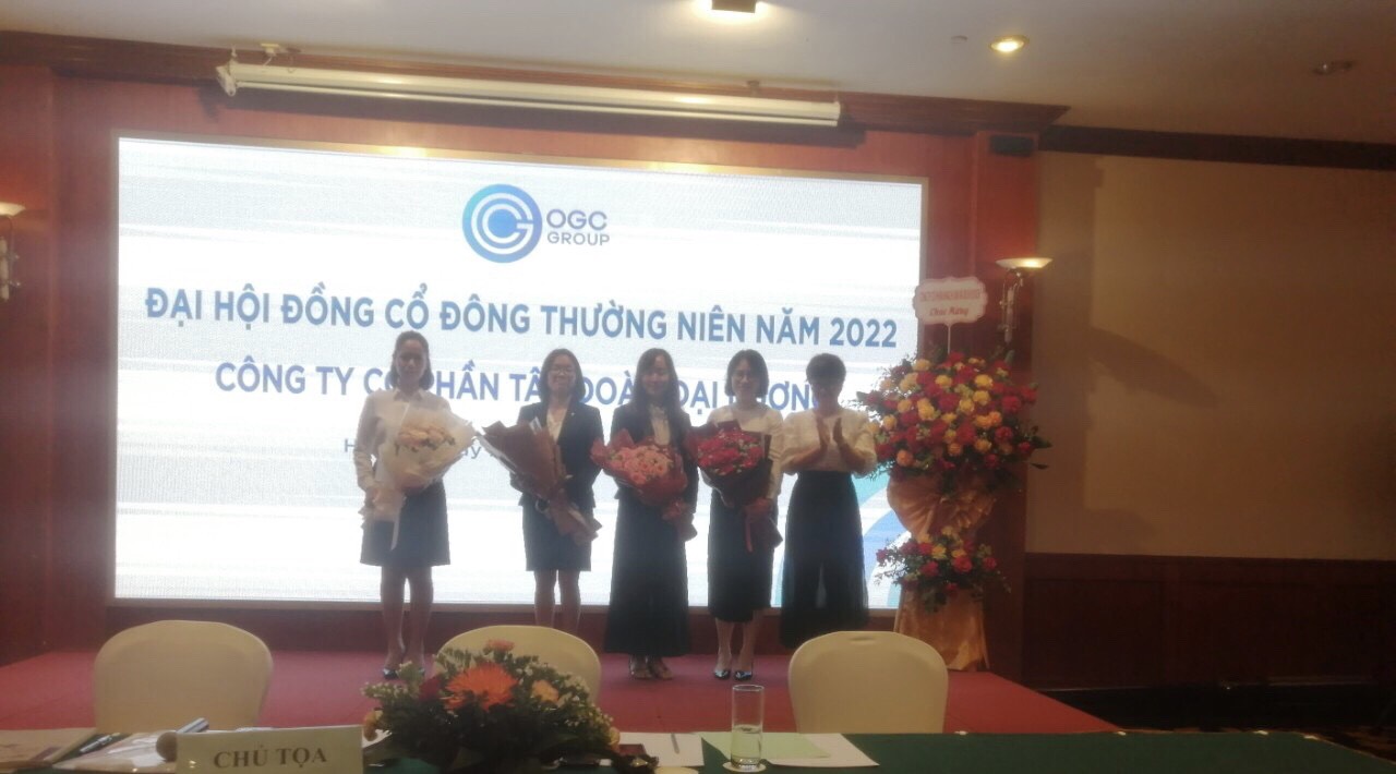 Đại hội cổ đ&ocirc;ng OGC đ&atilde; bầu được Hội đồng Quản trị mới.