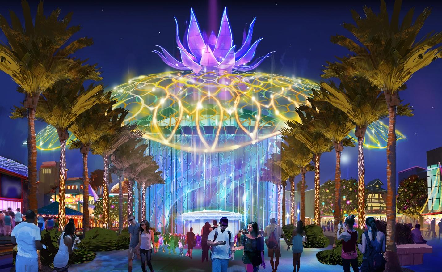 Phối cảnh công viên Kim Quy sẽ là công viên mở, người dân và du khách vào cửa miễn phí. 