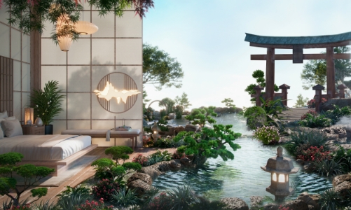 Nghệ thuật phục vụ Omotenashi tại dự án khoáng nóng Shizen Home