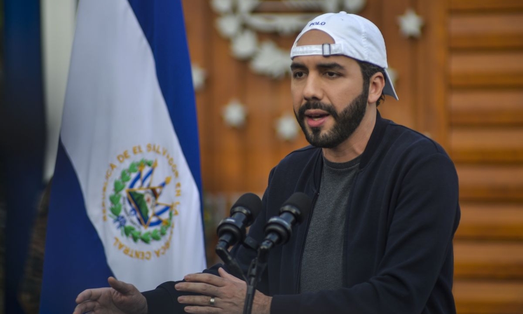 Tổng thống El Salvador Nayib Bukele - Ảnh: Reuters