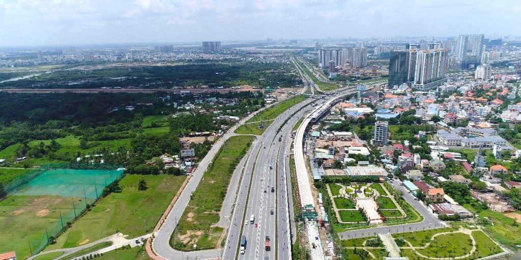 Quận Bình Tân thuộc Khu đô thị phía Tây TP.HCM.