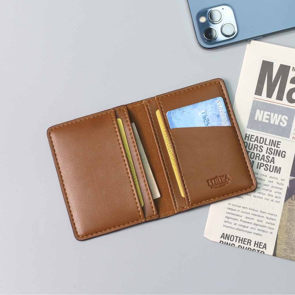 V&iacute; mini nam nữ đựng thẻ Card thương hiệu Heika giảm 50% chỉ c&ograve;n 45.000 đồng.