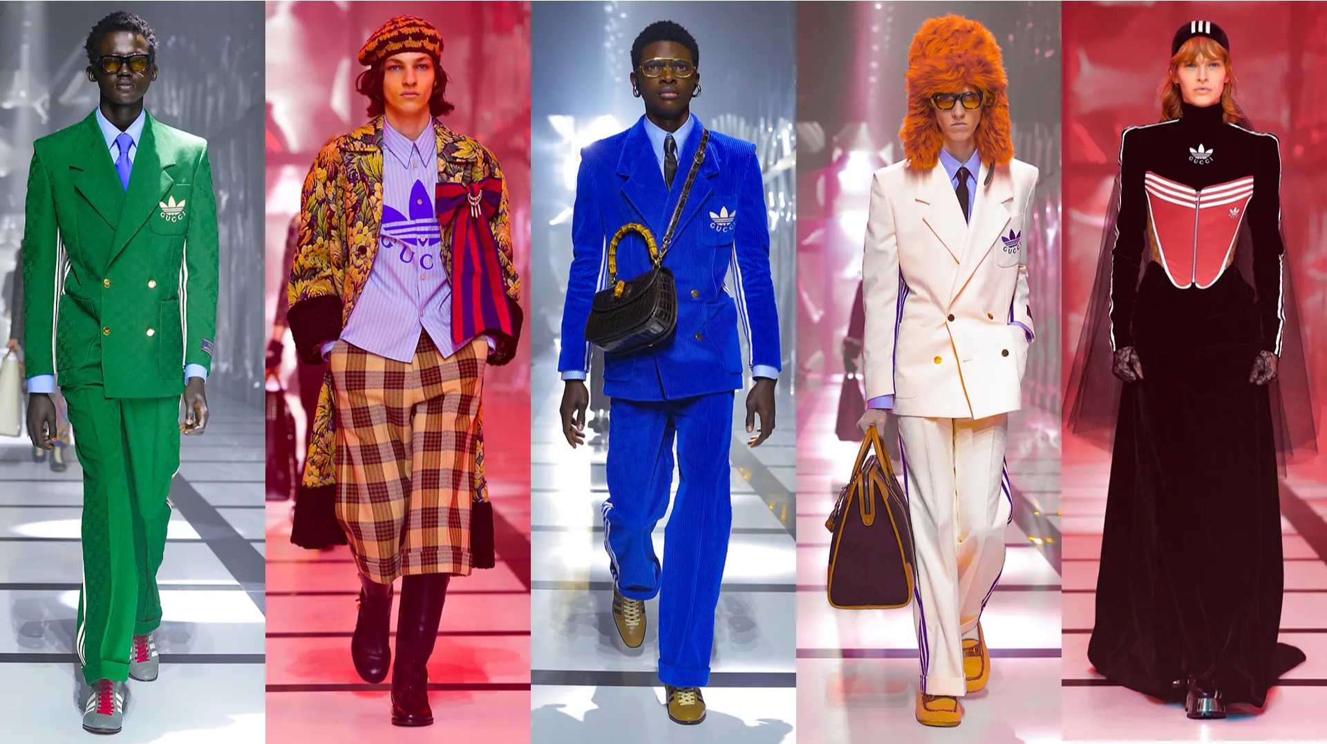 Show diễn của Gucci x Adidas không chỉ là một sự kiện thời trang mà còn là cái bắt tay giữa 2 người khổng lồ từ 2 đế chế.