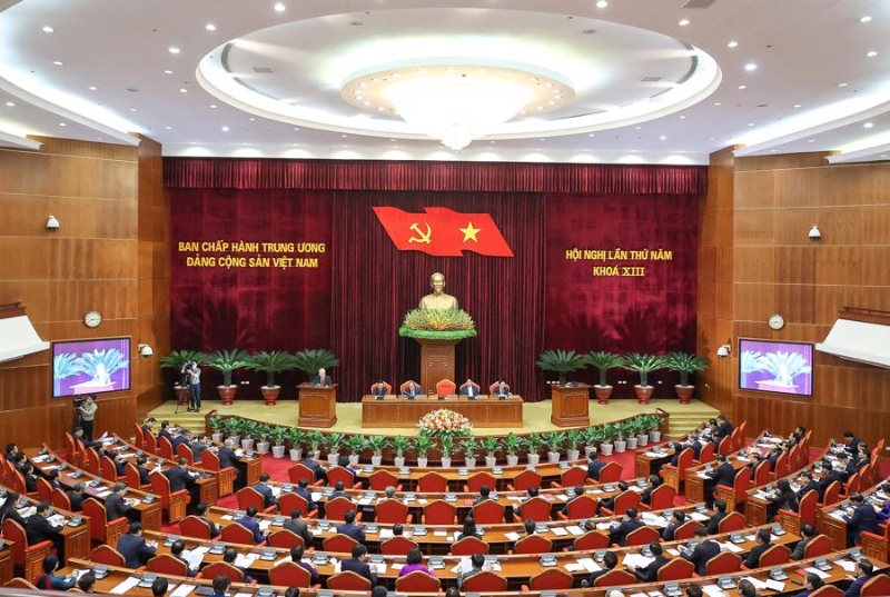 Party  General Secretary addresses 5th Plenum