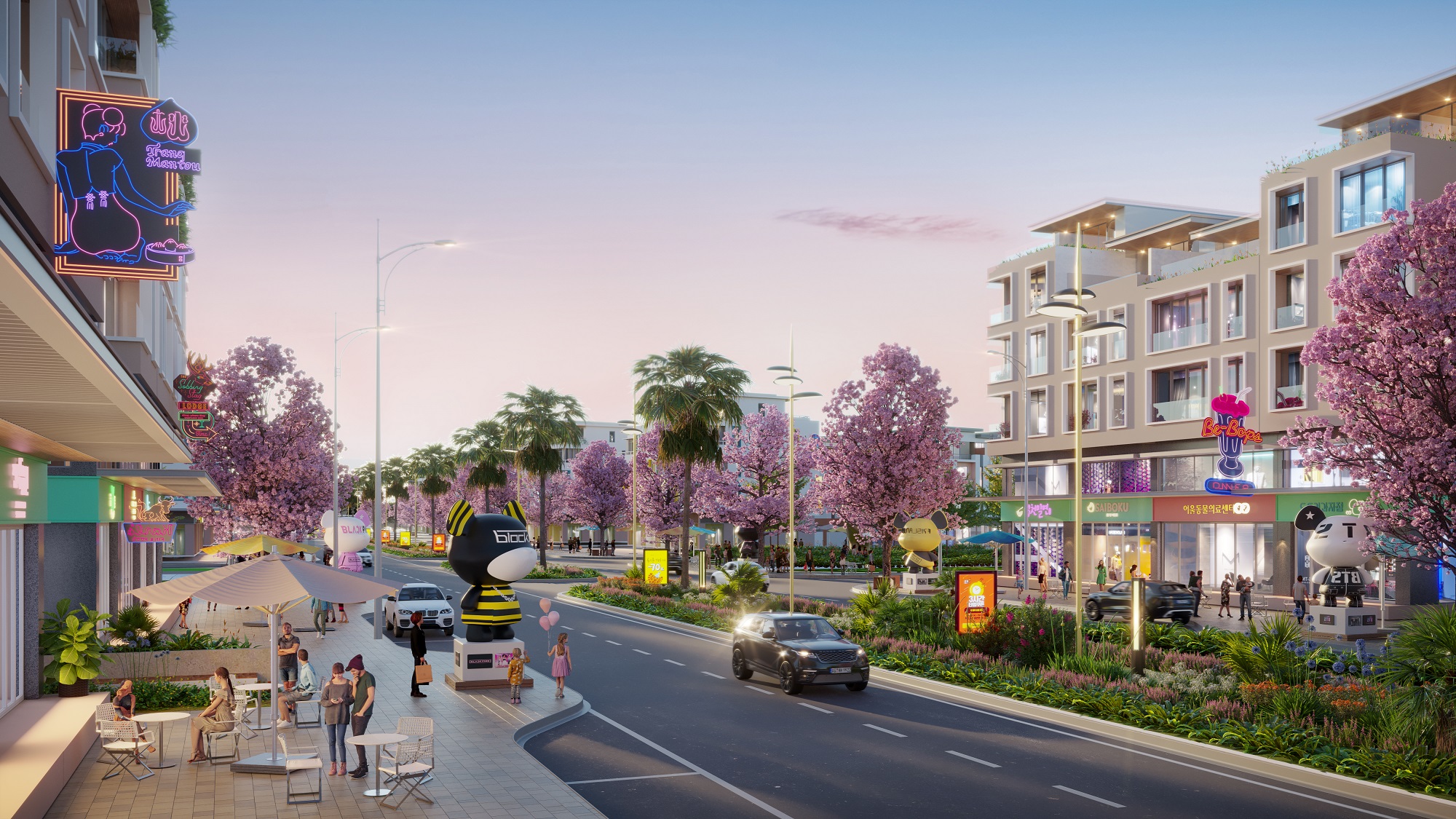 The Koradise - Phố mua sắm mang phong cách Hàn Quốc đầu tiên tại đảo ngọc.