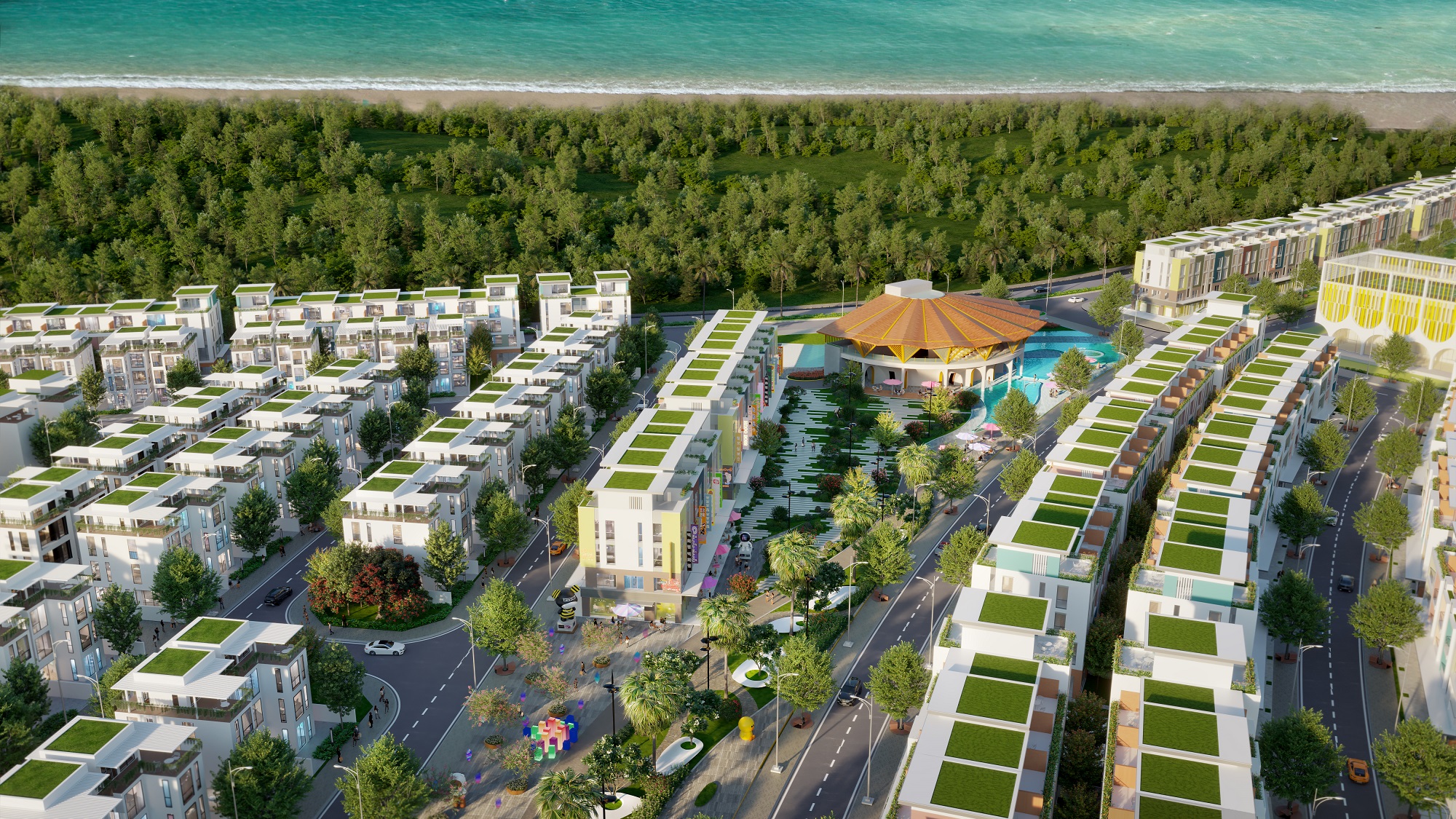 The Koradise kiến tạo trục giao thương sôi động.