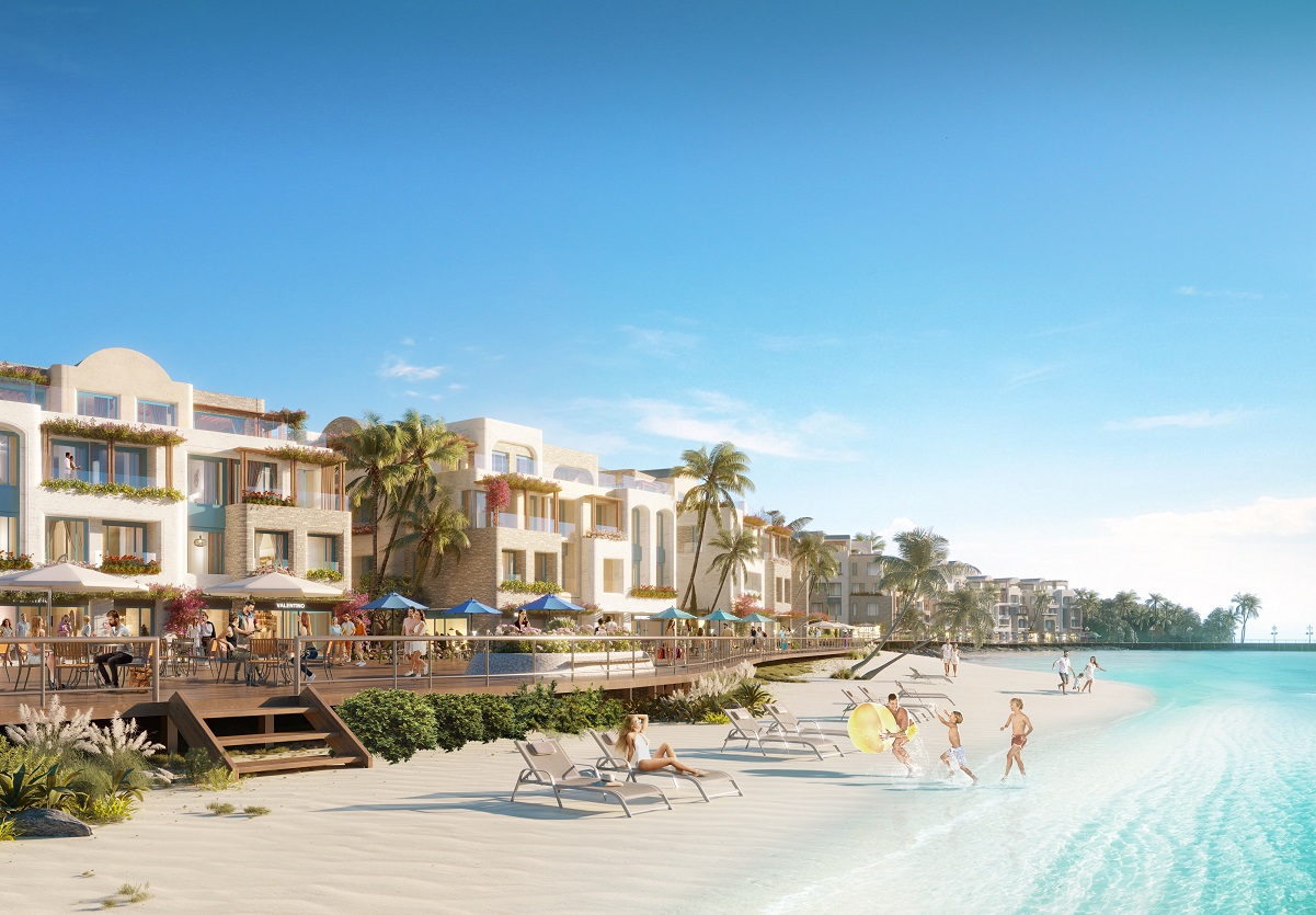 Chuỗi Commercial Villa tại Hon Thom Paradise Island hứa hẹn đem lại tiềm năng khai thác thương mại đầy hấp dẫn. Ảnh phối cảnh minh họa Sun Property.