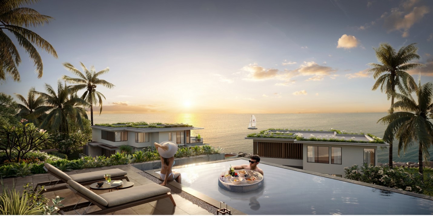 Dinh thự Signature của Gran Meliá Nha Trang sở hữu tầm nhìn ôm trọn hoàng hôn triệu đô.