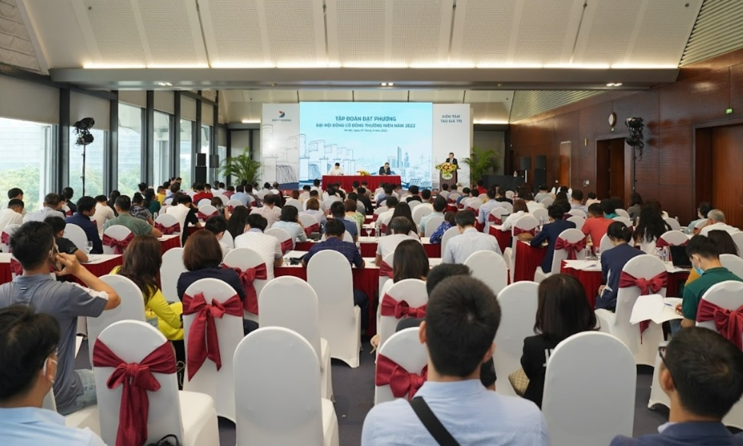 Toàn cảnh Đại hội đồng cổ đông thường niên năm 2022 của Tập đoàn Đạt Phương