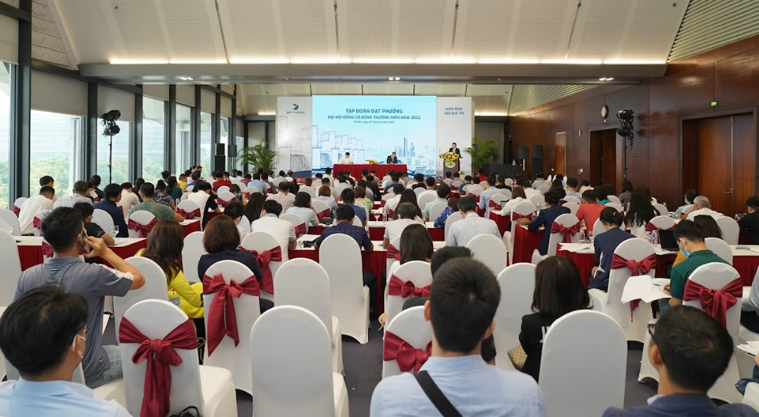 Toàn cảnh Đại hội đồng cổ đông thường niên năm 2022 của Tập đoàn Đạt Phương