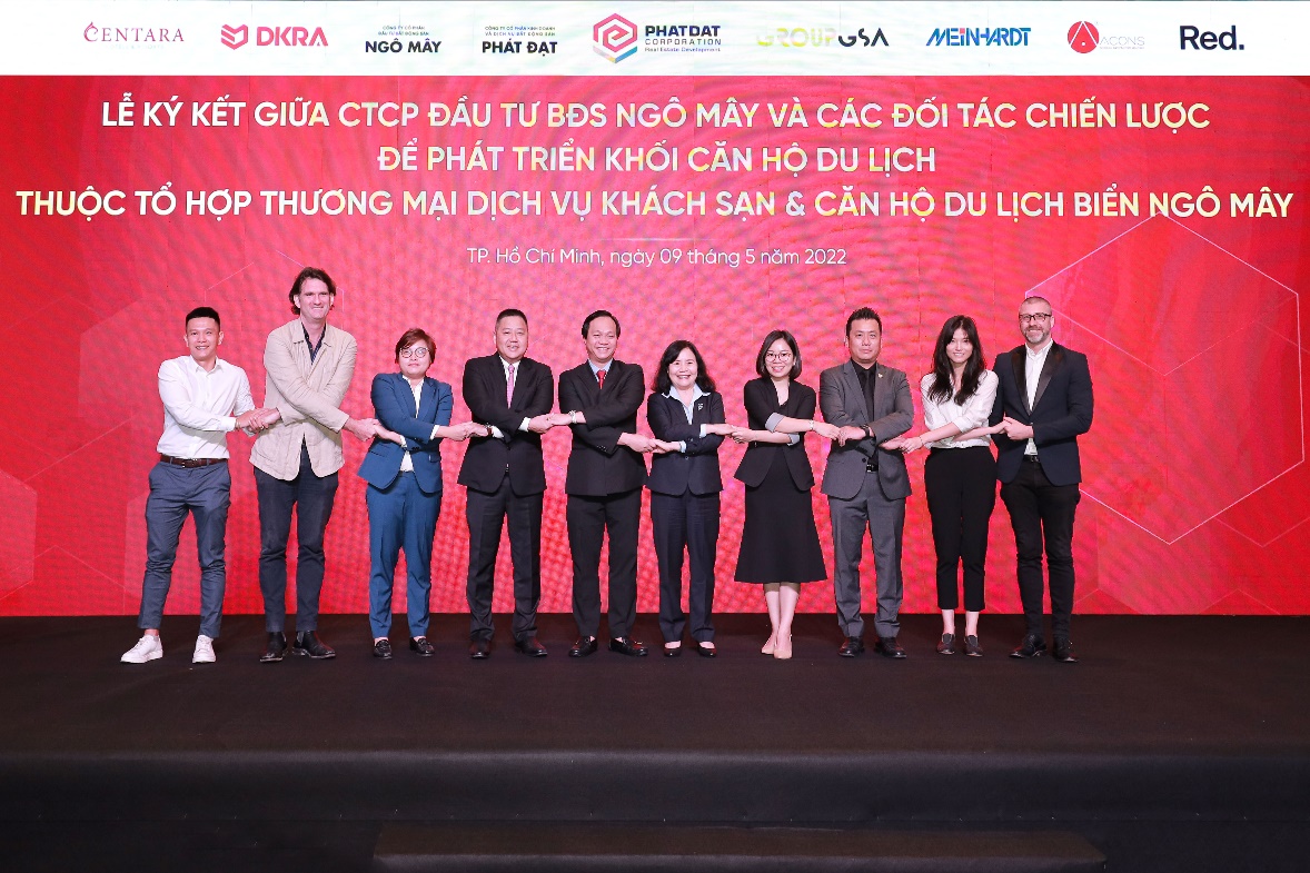 Sự hợp tác giữa các thương hiệu hàng đầu trong lĩnh vực bất động sản sẽ nâng tầm trải nghiệm sống đẳng cấp tại khối căn hộ du lịch thuộc Tổ hợp thương mại dịch vụ Khách sạn và Căn hộ du lịch biển Ngô Mây.