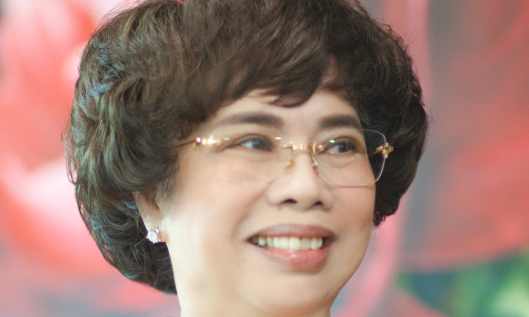 Doanh nhân Thái Hương được vinh danh Phụ nữ vì sự phát triển bền vững châu Á 2021.