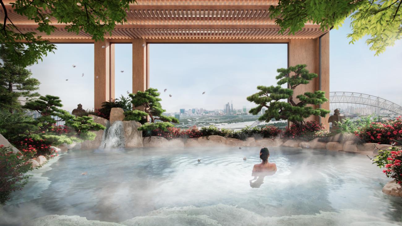 Lần đầu tiên, cư dân Tp.HCM có thể trị liệu bằng khoáng nóng bất cứ khi nào muốn.