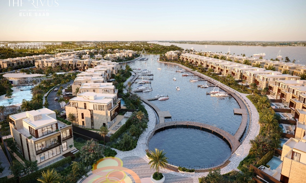 Phối cảnh tổng thể dự án The Rivus.