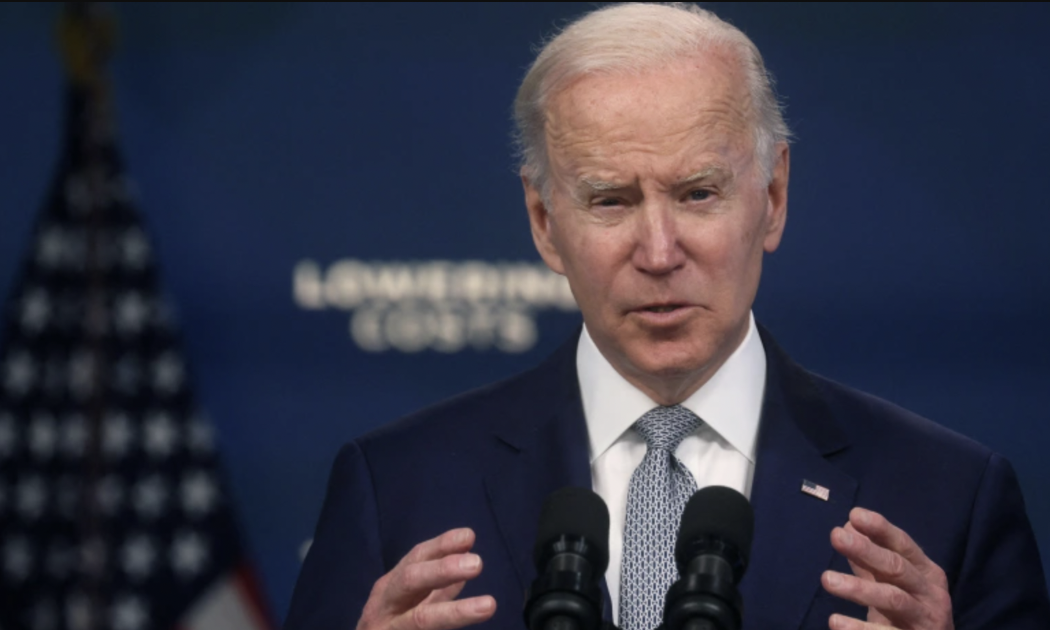 Tổng thống Mỹ Joe Biden trong bài phát biểu ngày 10/5 - Ảnh: Reuters.