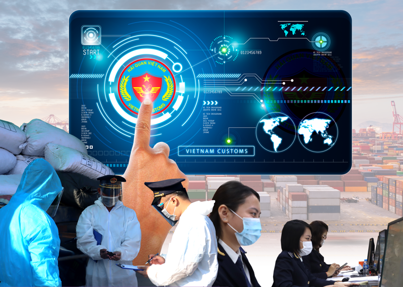 Hải quan thông minh năm 2030 sẽ tự động hoá nghiệp vụ hoàn toàn, hạn chế tiêu cực, nhũng nhiễu trong thực thi nhiệm vụ của công chức hải quan.
