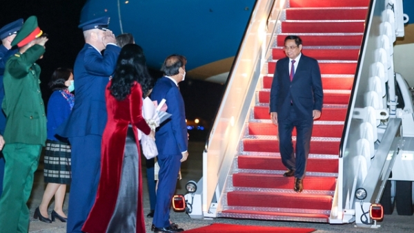 Thủ tướng tới Washington, bắt đầu chuyến công tác dự Hội nghị ASEAN-Hoa Kỳ và làm việc với Liên hợp quốc 